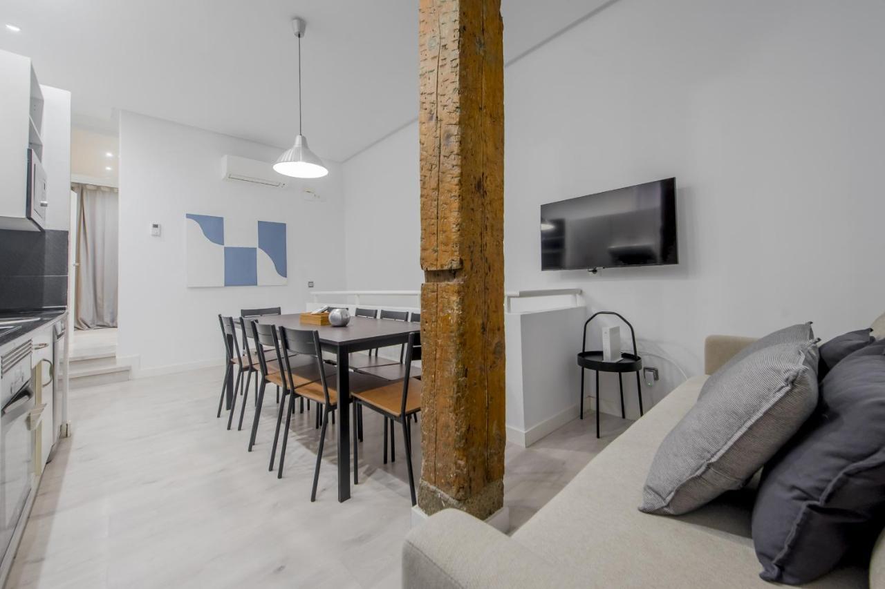مدريد Cool/Soho Style Apt Para 9Pax C/Luciente المظهر الخارجي الصورة